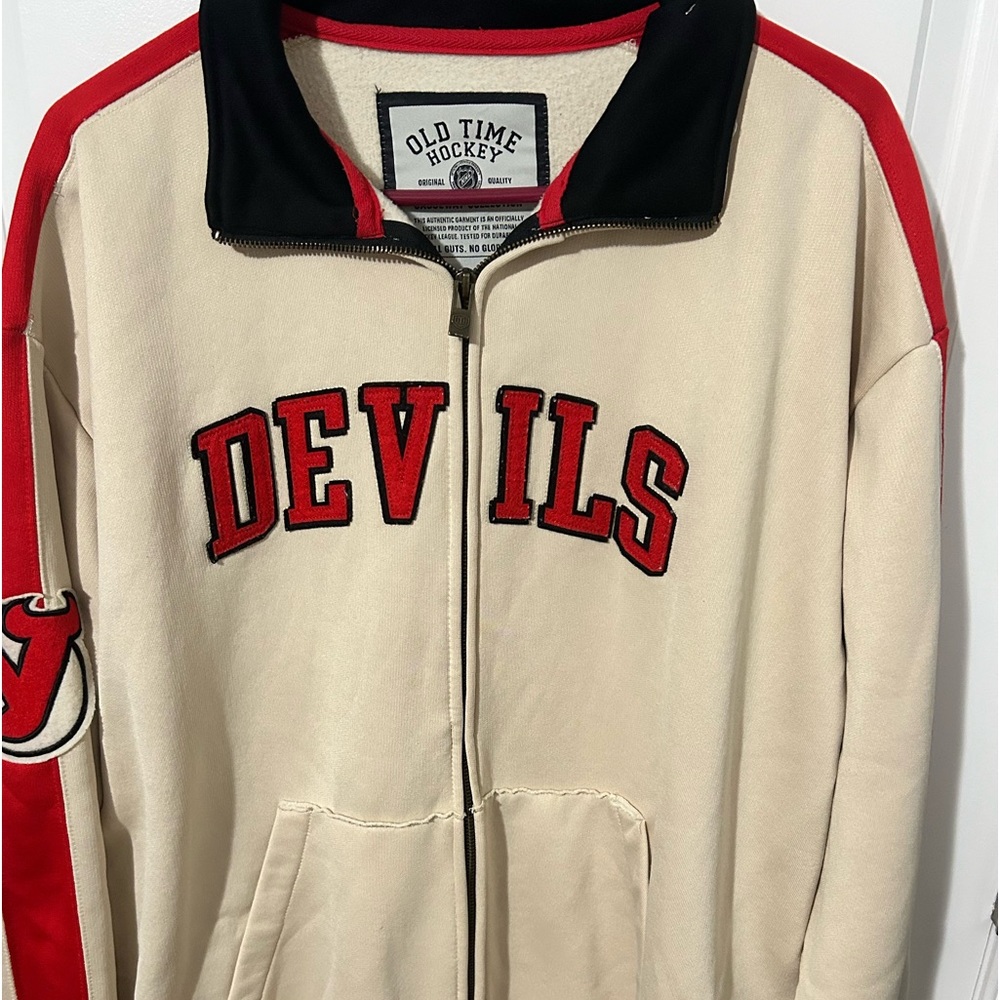 New Jersey devils hockey jacket